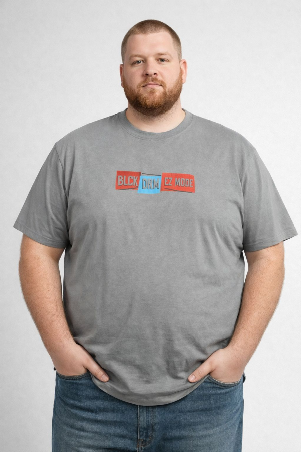 Bluzki męska Roz 3XL-6XL, 1 kolor Paczka 12 szt.